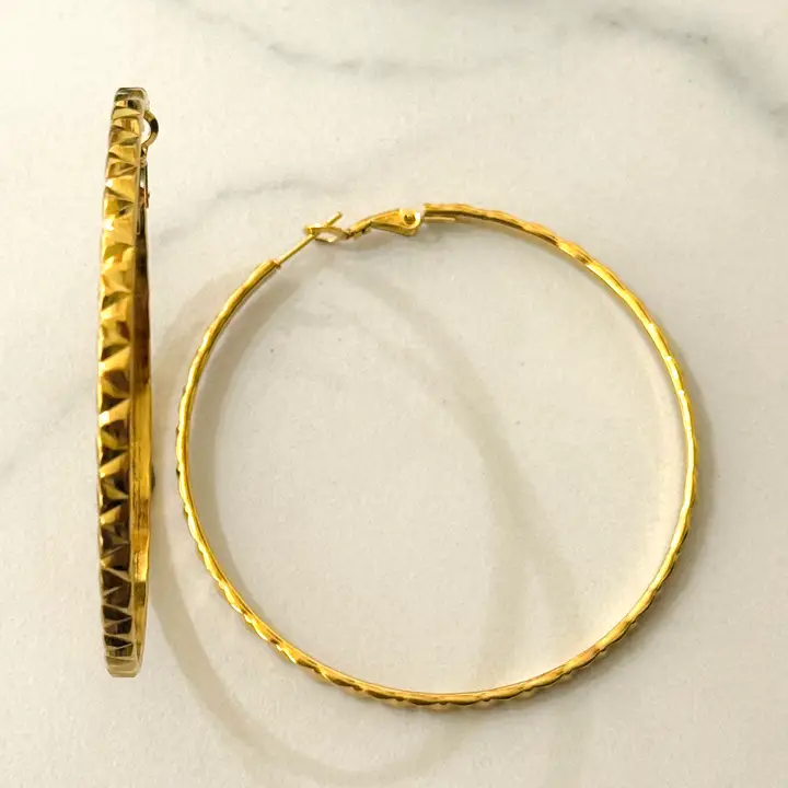 Boucles d'oreilles créoles Capro XL