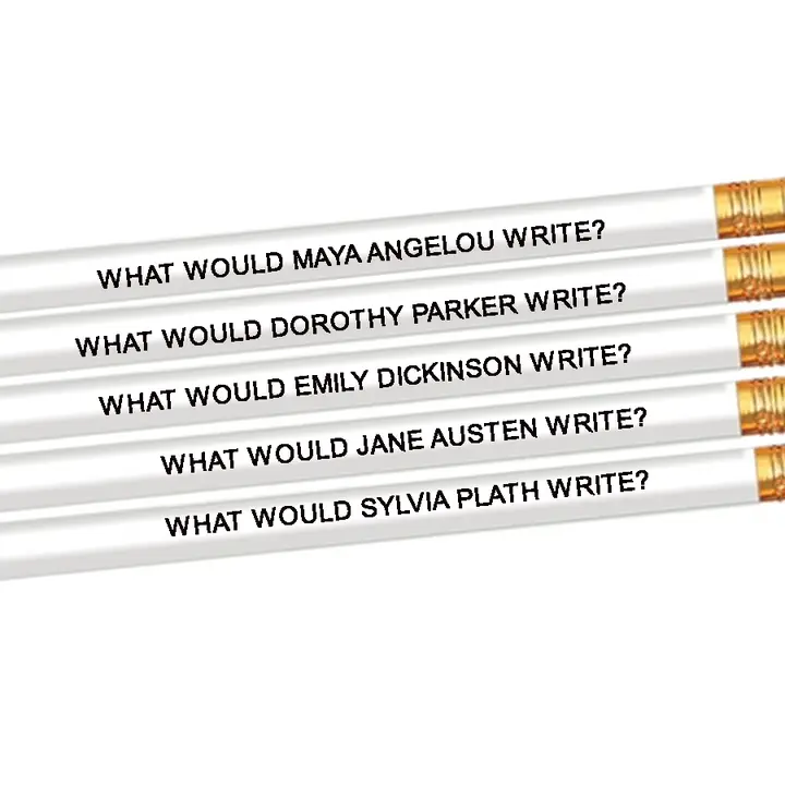 Crayons d'auteur féminine célèbre