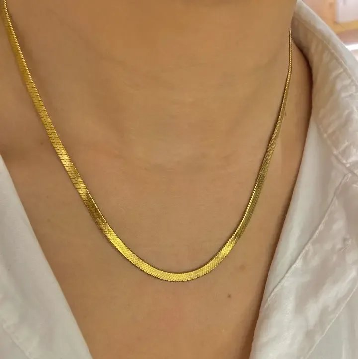 Collier plat athéna